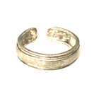 Vintage Ring MARKED 925 STERLING SILVER Size 4.5 Adjustable Band Jewelry lot y