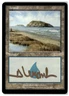 MTG Island (2003) - Arena Promos Gold Signed Moderately Played English