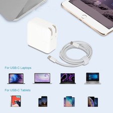 30W Type-C Power Adapter Power Charger for Apple Macbook Air Pro Laptop US 