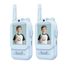 Rechargeable 2PCS Video Walkie Talkies for Kids Ages 3-12 - Fun Indoor/Outdoor T