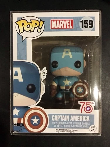 Funko Pop! Vinyl: Marvel - Captain America - (Sepia) - #159 - With Protector