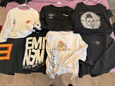 6 Authentic EMINEM SHIRTS ,3 store Eminem shirts