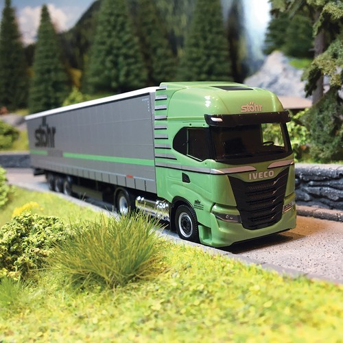 IVECO S-Way Ga Pl - SZ "Stöhr" - HERPA 315227 - HO 1/87 | Condition: Neuf