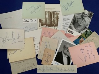 Conductors great set of original autographs