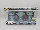 Funko Pop! Star Wars Anakin Yoda & Obi Wan (Endor) 3-Pack (Glow) Amazon Excl.