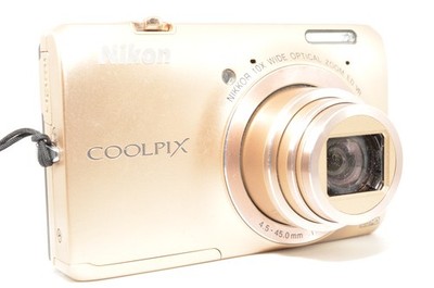 IN BOX] Nikon Coolpix S6300 16 MP Compact Digital camera Gold From