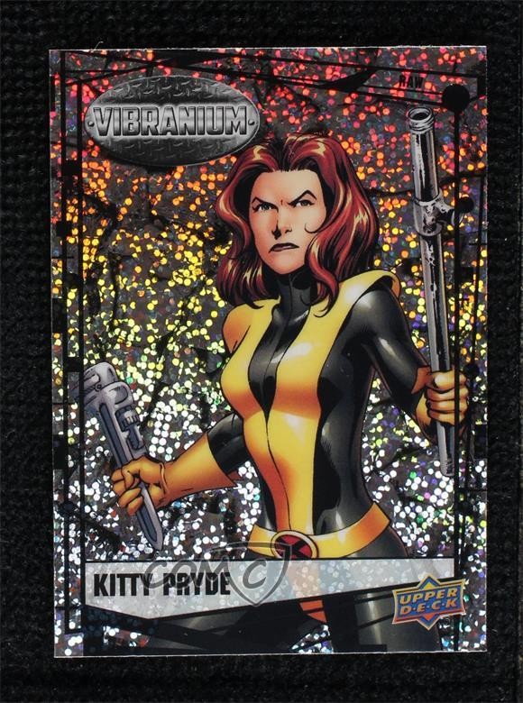 2015 Upper Deck Marvel Vibranium Raw Vibranium Shadowcat Kitty Pryde #7 s9z