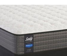 Sealy Performance Mattress Posturepedic Technology Geometric White Gray Black