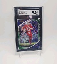JOSH ALLEN 2020 Absolute 9/35 SGC 9.5 MINT+ Green Wave Spectrum Holo #65 BUFFALO
