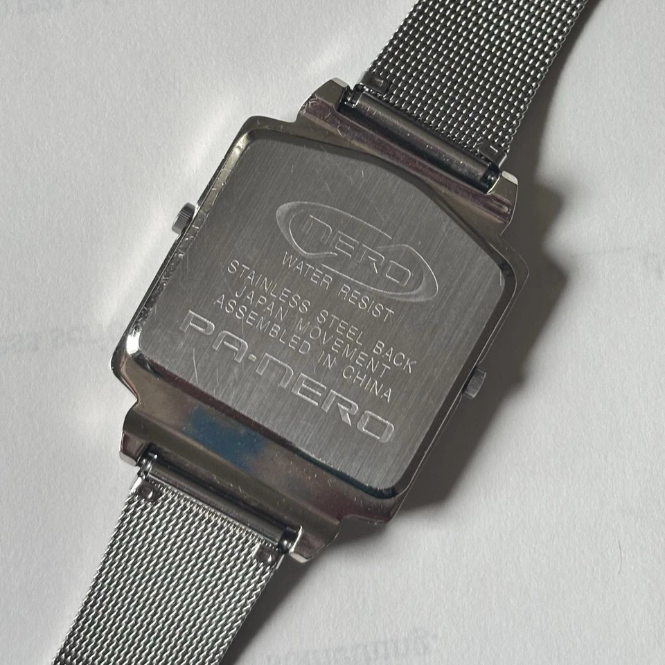 Vintage Japanese Pa-Nero Dual Time Vintage Watch (fully Functioning) - Image 4 of 4