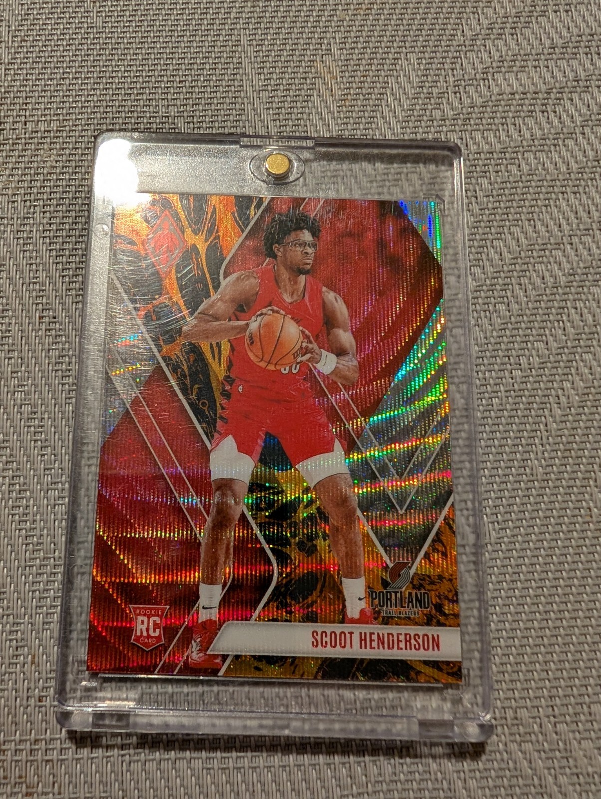 2023-24 Phoenix Basketball Lava /75 Rookie Scoot Henderson #298