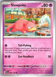 Slowpoke 085/193 Paldea Evolved