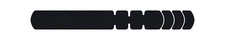 Lizard Skins Small Frame Protector - Bike Patch - Carbon Leather- Protection BMX