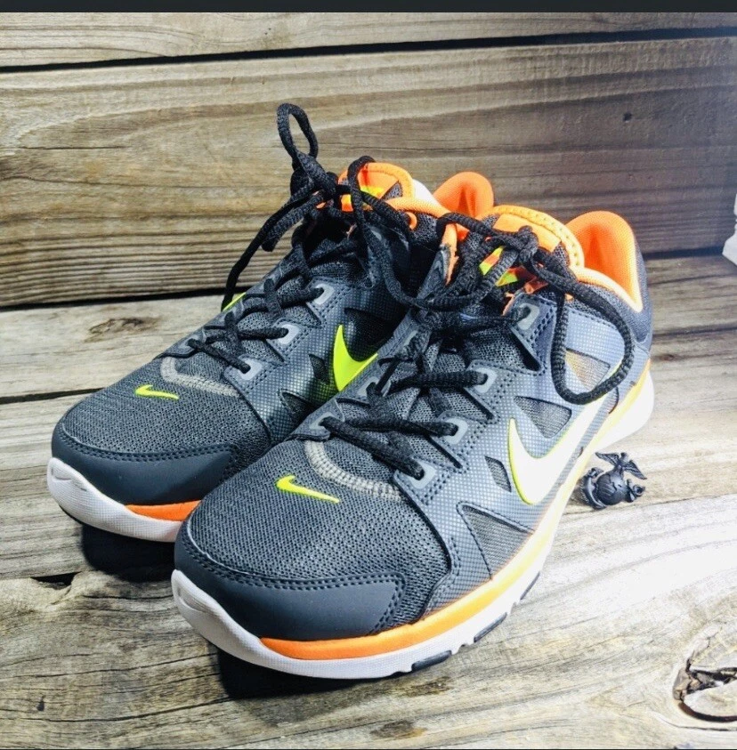 Chaussures de course femme Nike Training Flex Supreme Fitsole gris orange taille 8