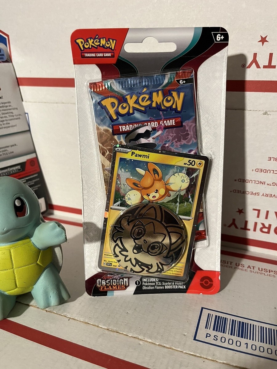 SEALED Pokemon Obsidian Flames Pawmi Promo Checklane Blister