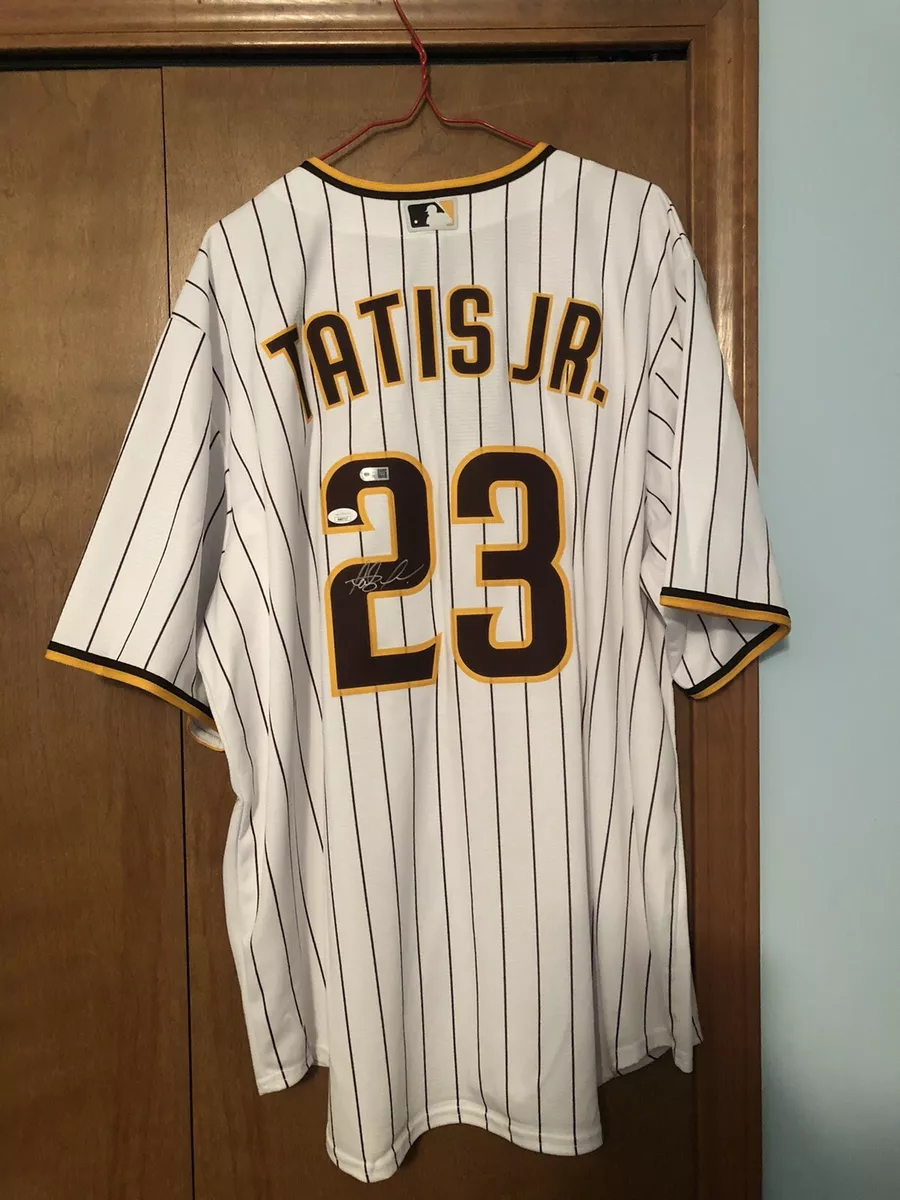 San Diego Padres Fernando Tatis Jr. Autographed Brown Nike Jersey