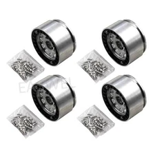 4x Metal 2.0 Beadlock Wheel Fit 1/10 1.9 Tire RC Axial SCX10 90046 AXI03007 TRX4