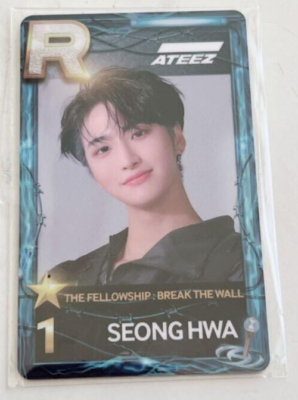 ATEEZ Seonghwa Photocard BREAK THE WALL Seoul Superstar