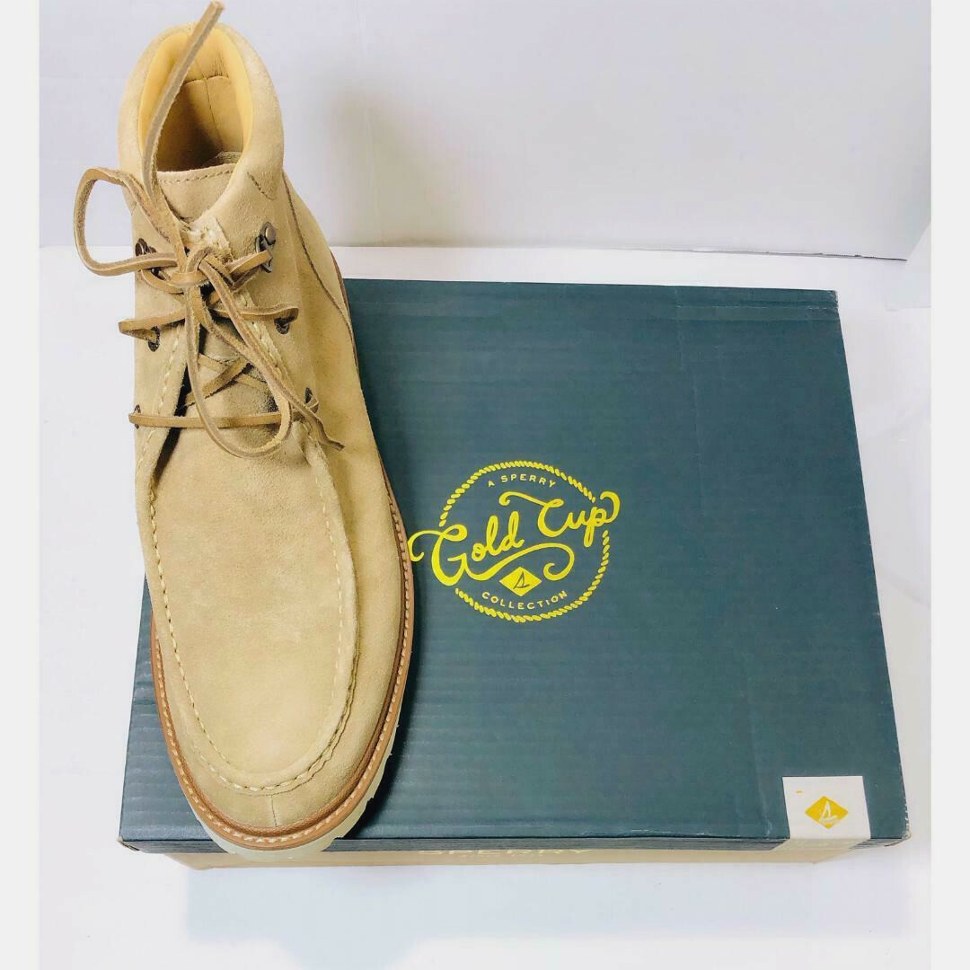 Sperry Mens Tan Suede Windsor Rawhide Lug Chukka Lace Up Boots Sz 11.5 New Authentic Original™ Mini Lug Chukka Boot Tan | Sperry main image 4