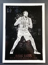 2015-16 Panini Noir #43 Mark Gasol Black & White SSP /99 - Memphis Grizzlies