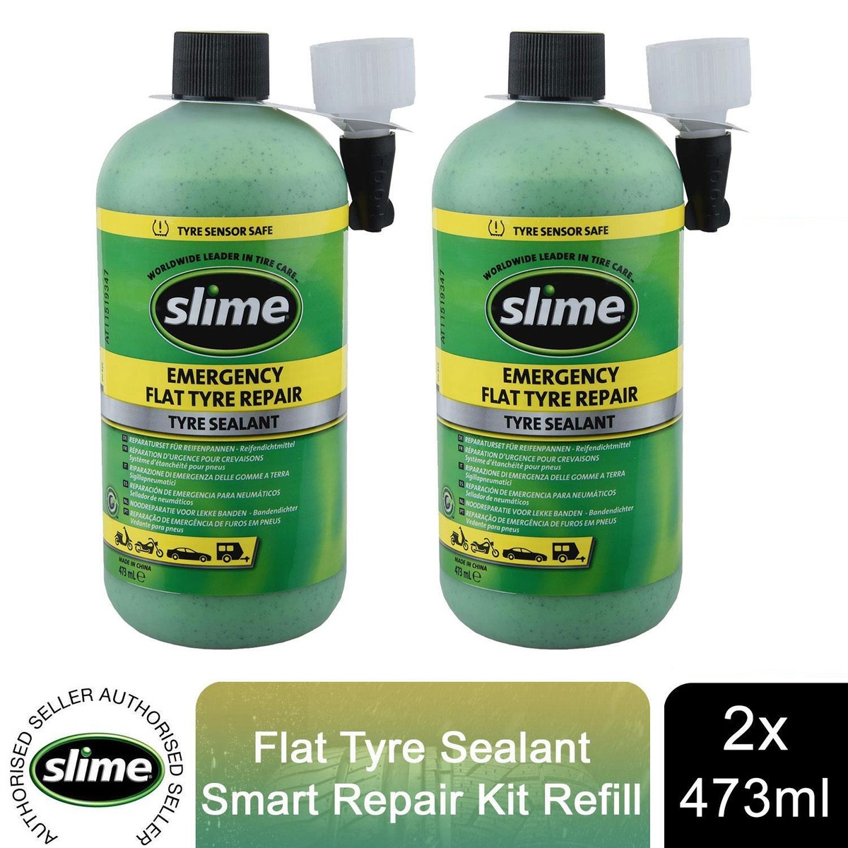 Slime Bicycle Tire Sealant Wheel Puncture Repair Slime Bicycle
