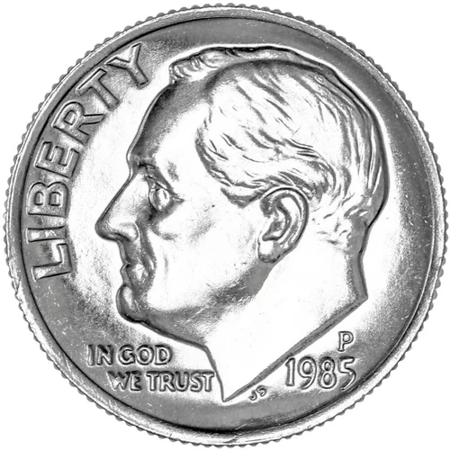 1985 P Roosevelt Dime Uncirculated US Mint