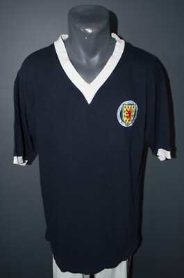 Scotland Jersey 1961/1962 Home Toffs Football Vintage Mens Shirt