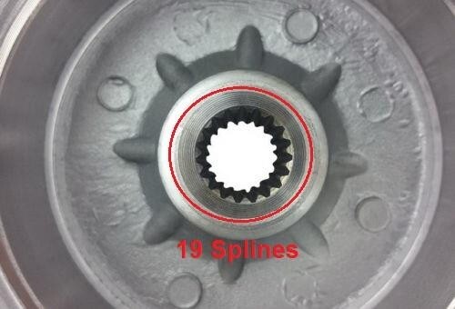 10" Rear WHEEL 2.50 x 10 for 50cc Scooter MOPED SCOOTER SRM02 - Picture 3 of 5
