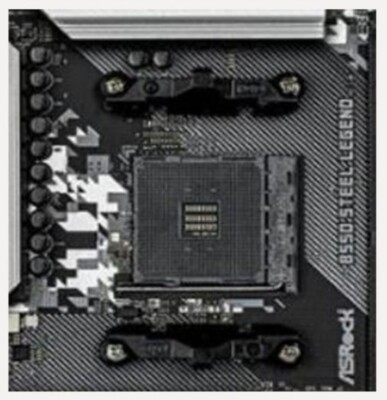 For ASRock B550 Steel Legend Desktop Motherboard Socket AM4 B550