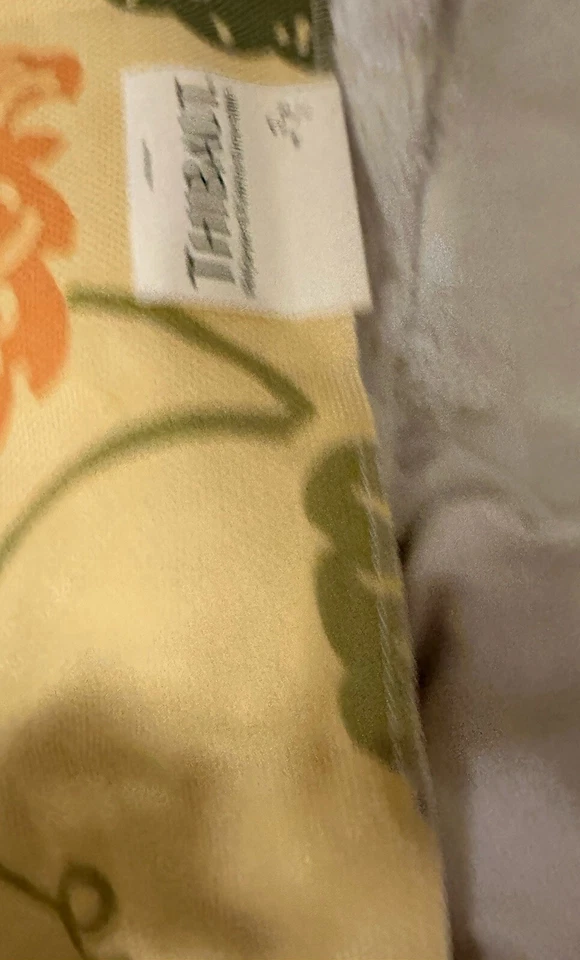 Thibaut Fabric Sample Waterlily Collection Mimosa 24” X 24” - Image 3 of 4