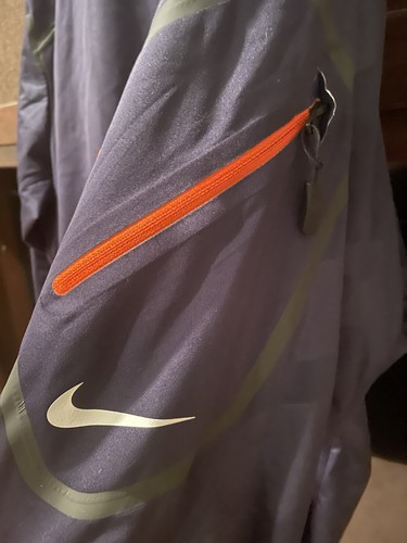 NIKE NFL Chicago Bears Windbreaker Pullover Player Issued Men’s 3XL On Field - Picture 4 of 9