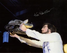 KEN RALSTON SIGNED 11x14 PHOTO ILM VISUAL SPECIAL EFFECTS STAR WARS BECKETT BAS