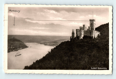 #ad #ad Castle Koblenz Germany SchloB Stolzenfels Vintage Postcard G1 $9.96
