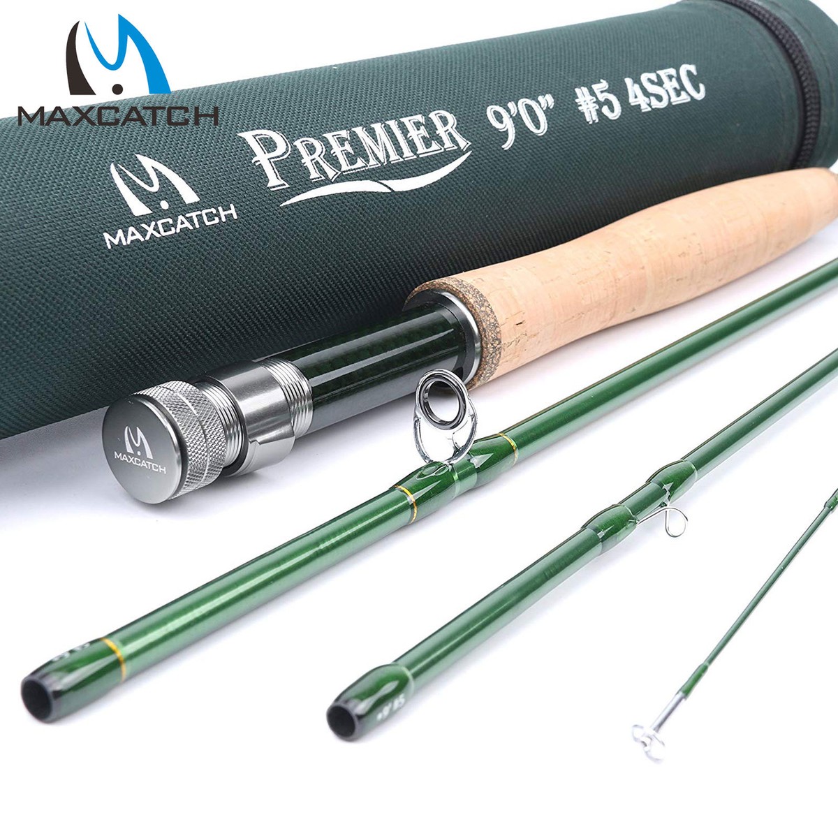 ロッド Maxcatch V-Traveller 8'6\"#4 7sec Maxcatch 5/6/7/8wt 9ft 7pcs Traveler Fly Fishing Rod Medium