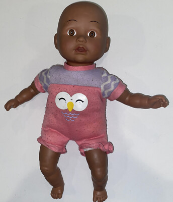 Black Baby Doll Vinyl Soft Pink Owl Outfit 2015 My Sweet Love Dark