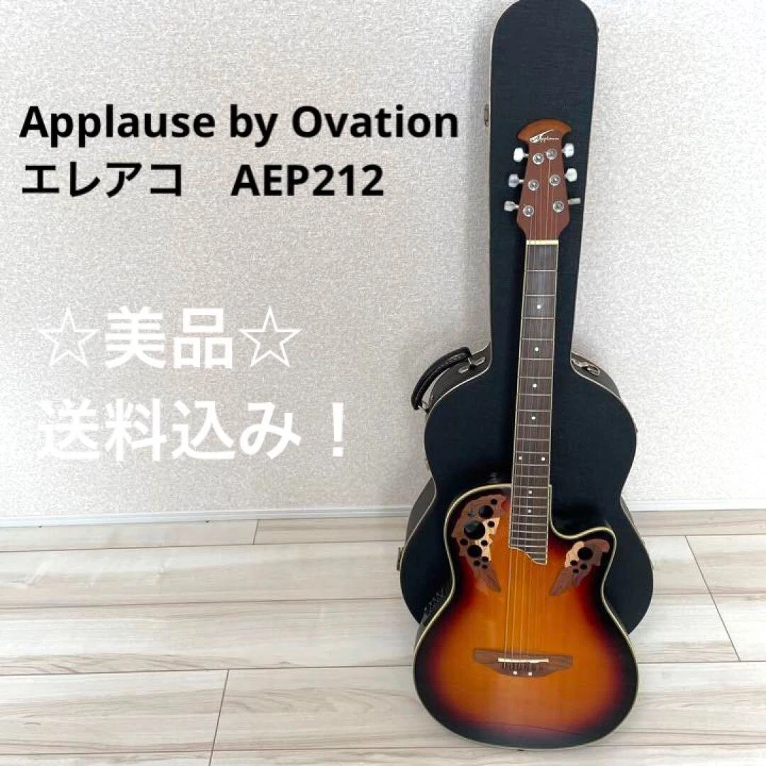 Applause by Ovation Electric Acoustic Guitar AEP212 | eBay