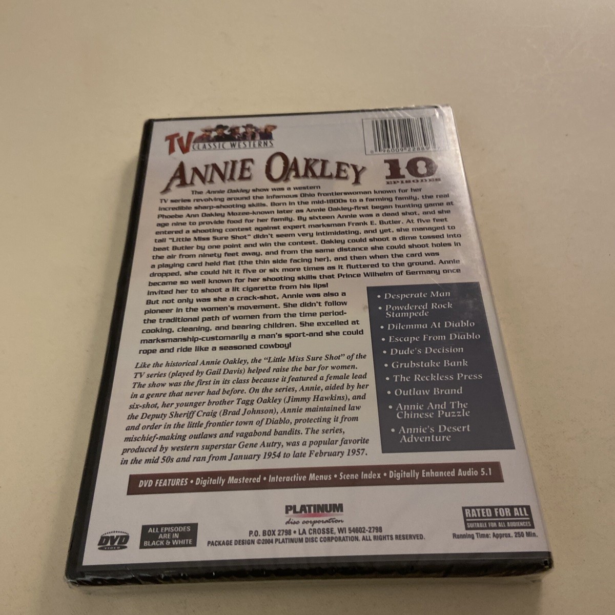 その他 Annie Oakley 3 & 4 [DVD] Annie Oakley, Vol. 3 and 4 (DVD, 2004, 2-Disc Set) 96009216993| eBay