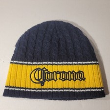 Corona Embroidered Beanie 100 Acrylic Hat Adult concept ONE Accesories