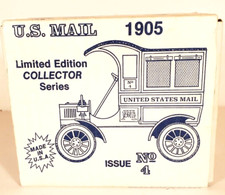 1990 ERTL 4 Limited Ed. 1905 Ford U.S. Mail Truck Bank 2560