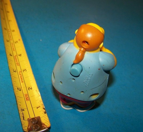 Figura de la película Burger King Los Simpson (plástico) 2007 Comic Book Guy - Imagen 2 de 3