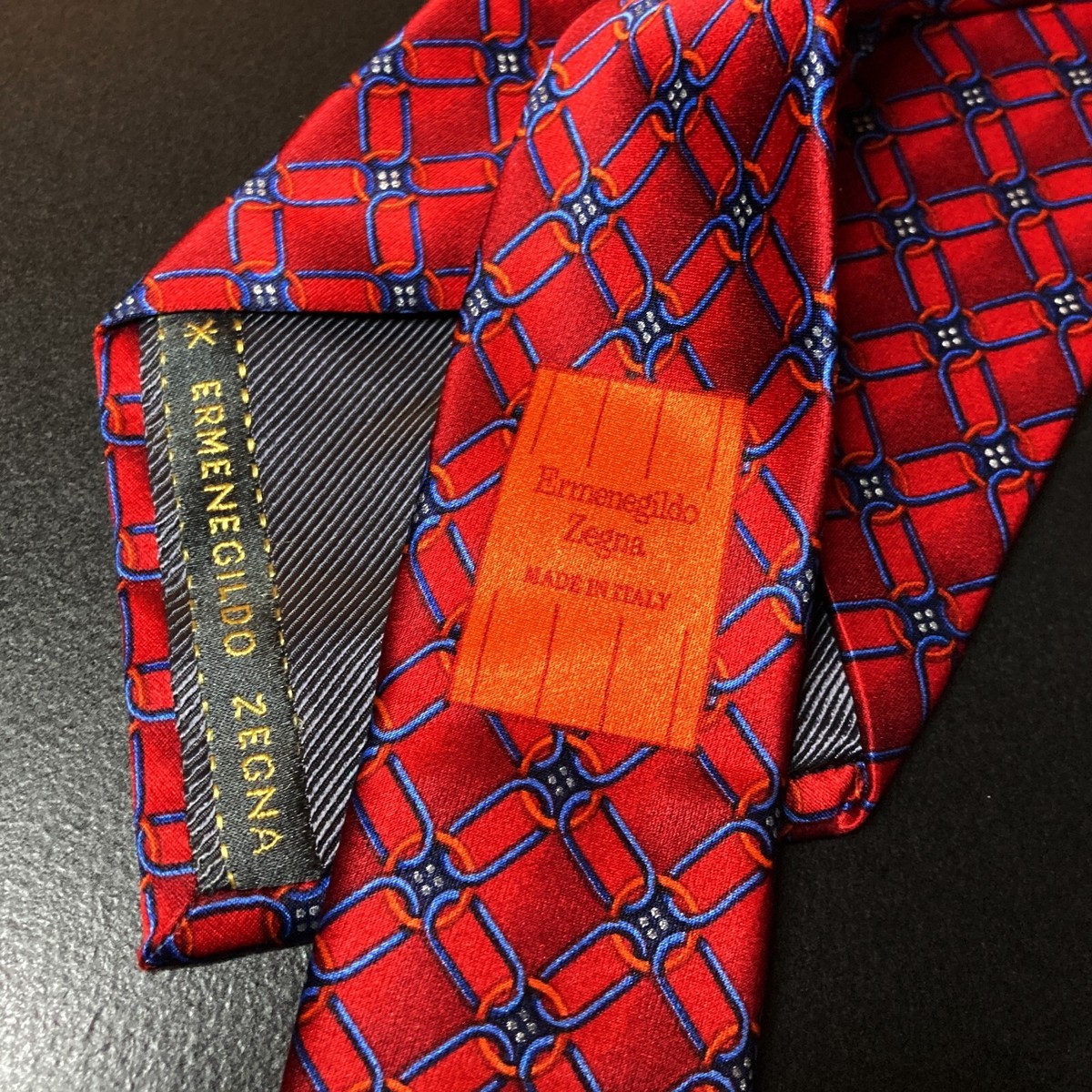 Ermenegildo Zegna Tie regular 08 Colorful elegant Men 11091