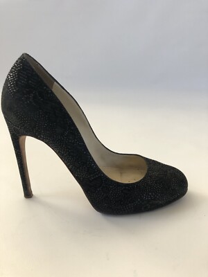 Rupert Sanderson 新品　36 Rupert Sanderson Black High Heel Pumps Sz 36 Round Toed | eBay