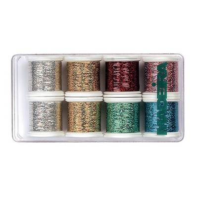 Madeira Geschenkbox - Metallic - Spectra - 8 x 100m - Spulen - Holografisch - Folie