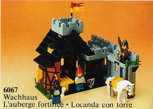 Lego CASTLE 6067 Guarded Inn Lion Knights Lion Knights