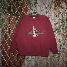 Large - Vintage Y2K New York skyline souvenir 90s sweatshirt
