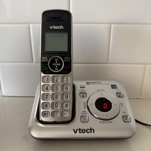 VTech Cordless Phone w/ Digital Answering System – Needs Battery