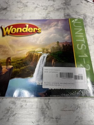 Texas Wonders Reading/Writing Companion Units 1-6 Three Books Total Grade 4