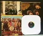 Beatles 4 LP 's Capitol & Apple, Sgt Peppers, Rubber Soul, Hey Jude,  Yesterday