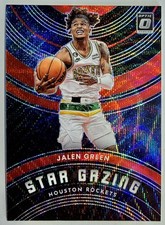 Jalen Green 2022-2023 Optic Star Gazing Wave Red #2 Rockets Tmall Asia 🔴✨️