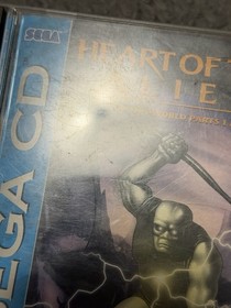 Heart of the Alien (Sega CD, 1994) Complete Registration Card Manual Disc CIB